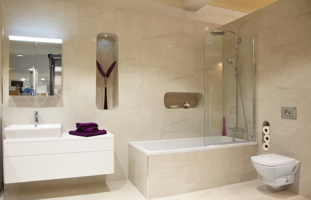 Tom Doyle Supplies Showrooms Modern Bathroom Dublin by Halo