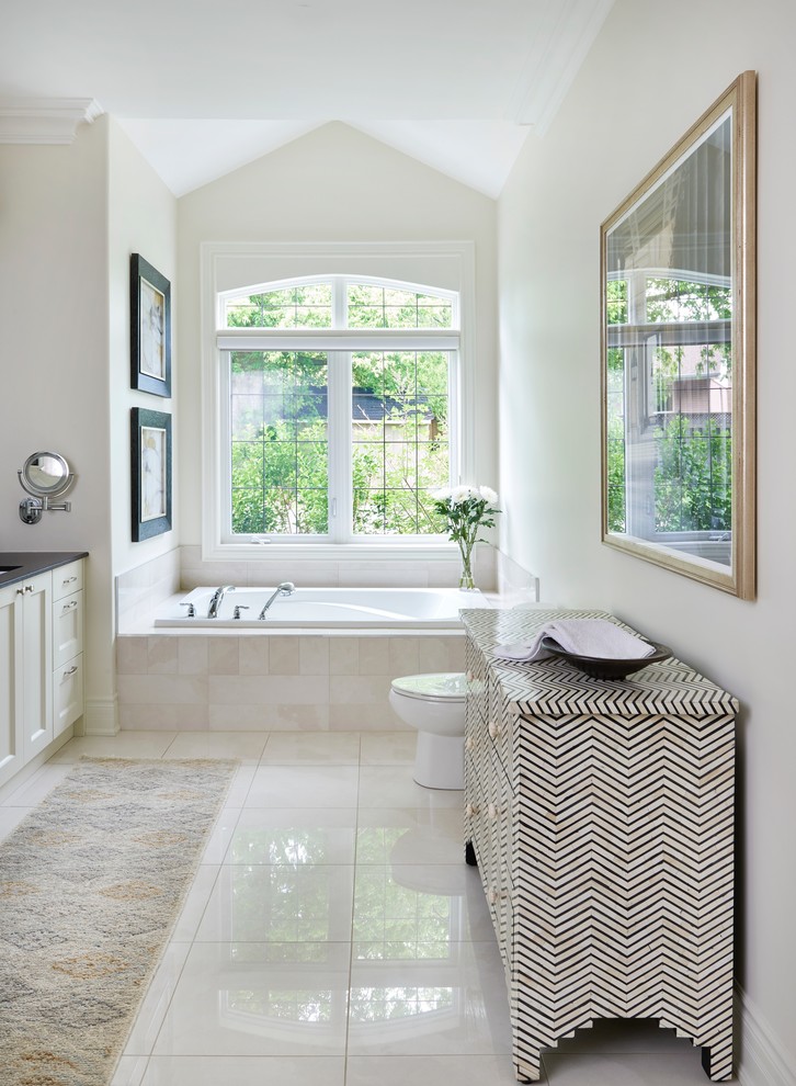 TORONTO, CANADA PROJECT Transitional Bathroom Toronto by Design