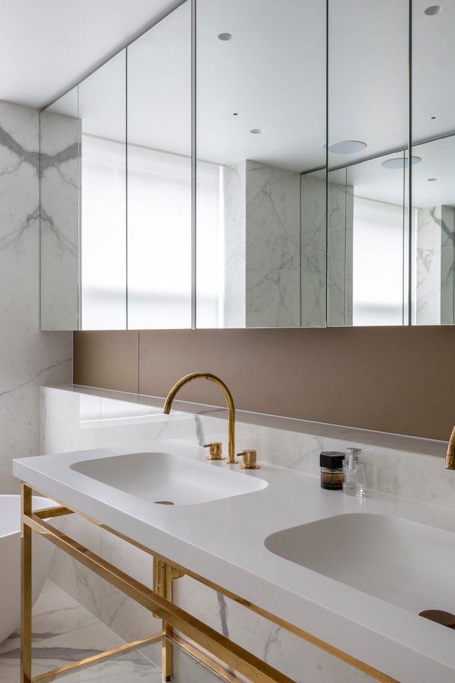Town House In Marylebone Village - Contemporary - Bathroom - London ...