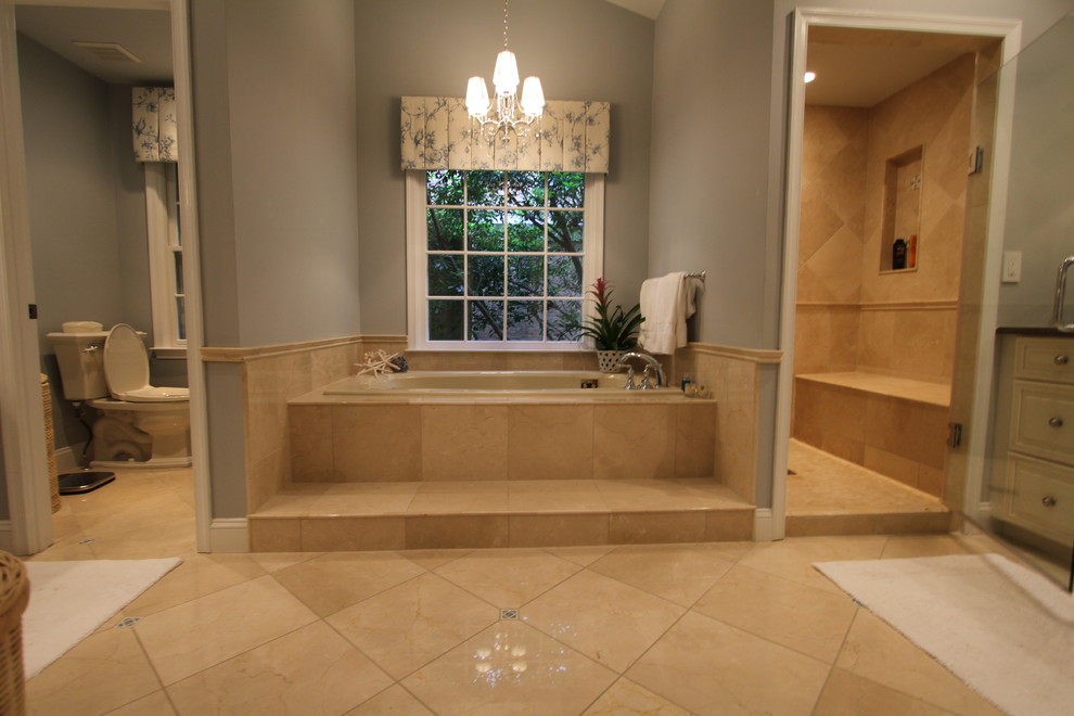 Townhouse Masterbath Traditional Bathroom DC Metro by Art and