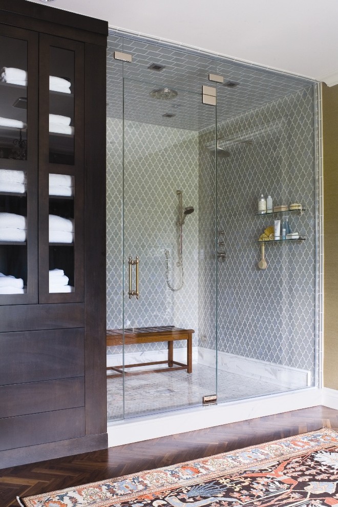 Example of a classic bathroom design in Denver