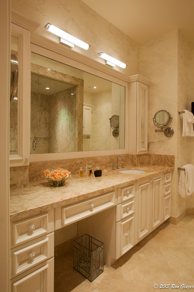 Traditional Bathroom Remodel (Miami, FL) CKD Traditional Bathroom