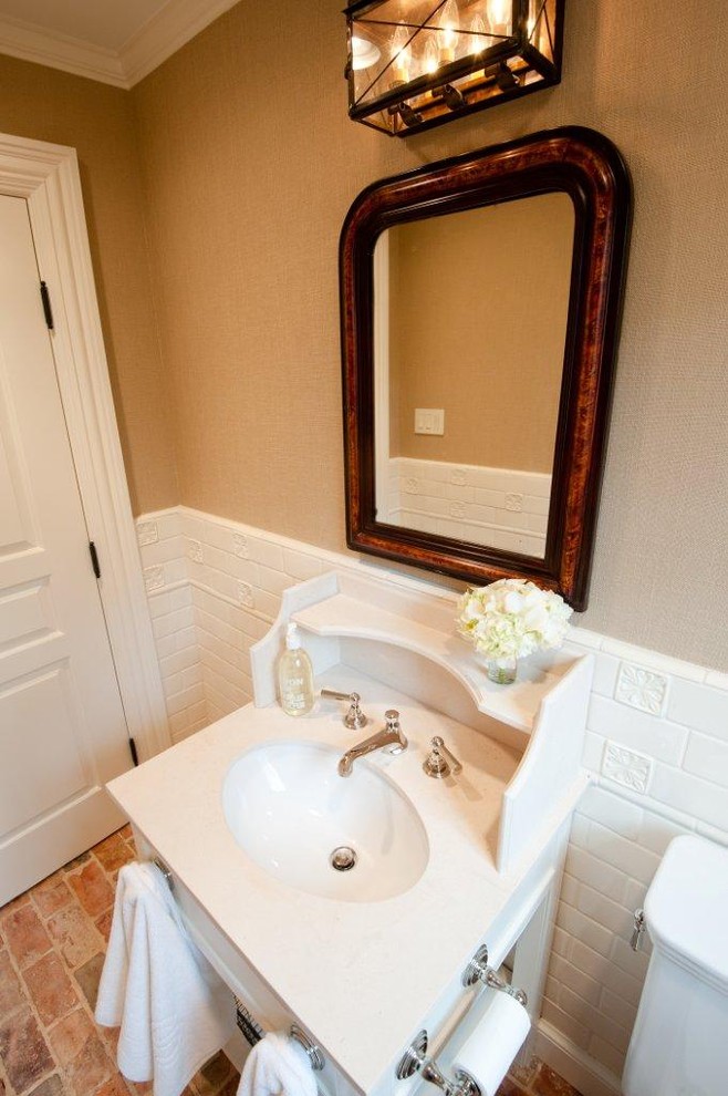 Bathroom - traditional bathroom idea in Houston