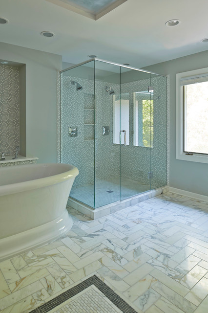 Luxury Bathroom in Edina, Ben Quie & Sons