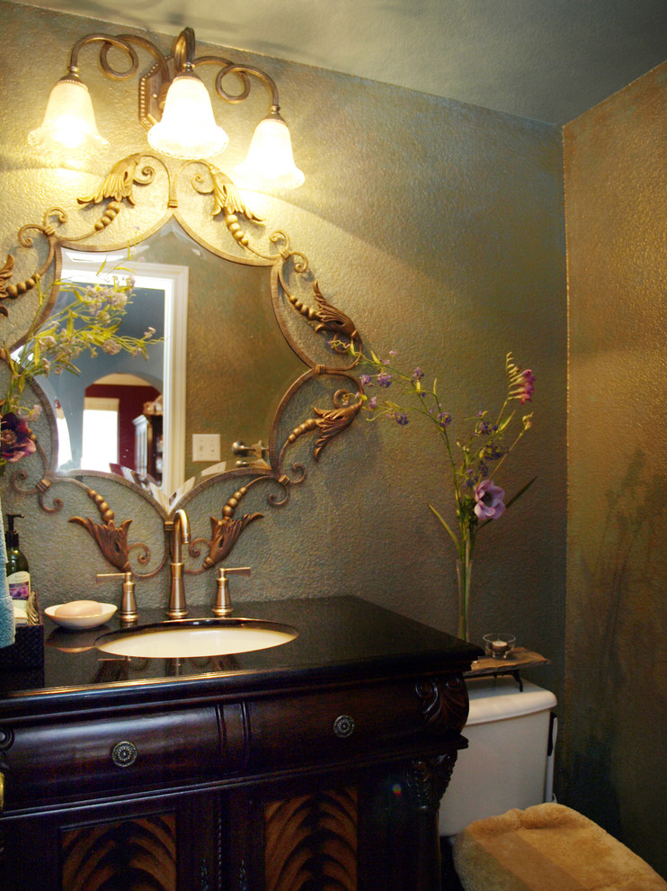 Traditional Powder room, Austin, Texas - Traditional - Bathroom ...