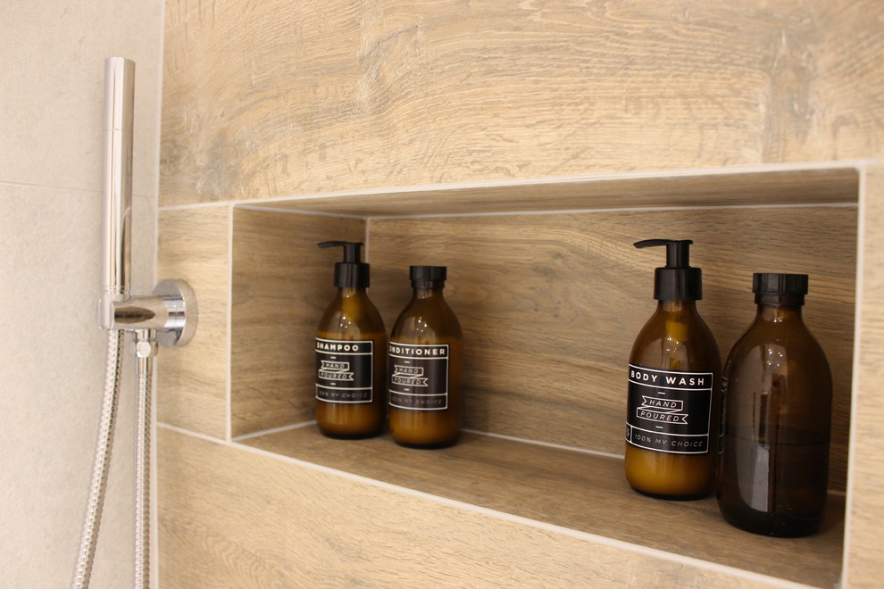 Transformational ensuite Contemporary Bathroom Sussex by Parker