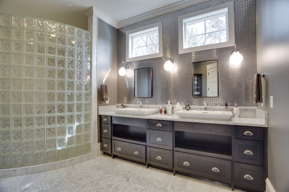 Transitional Bathroom Design Herndon VA - Transitional ...