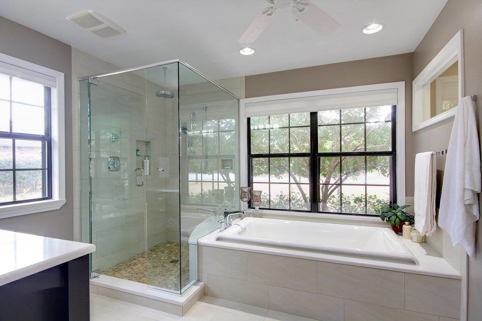 Bathroom - transitional bathroom idea in Orange County