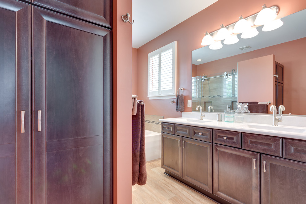 Transitional Bathroom Remodel Fredericksburg, VA - Transitional ...