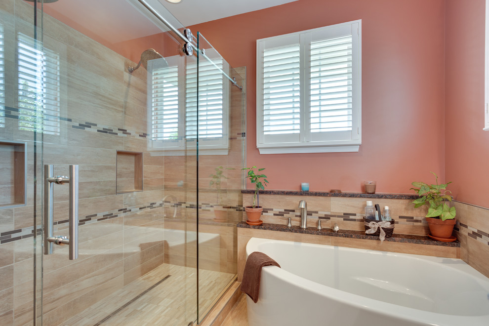 Transitional Bathroom Remodel Fredericksburg, VA - Transitional ...