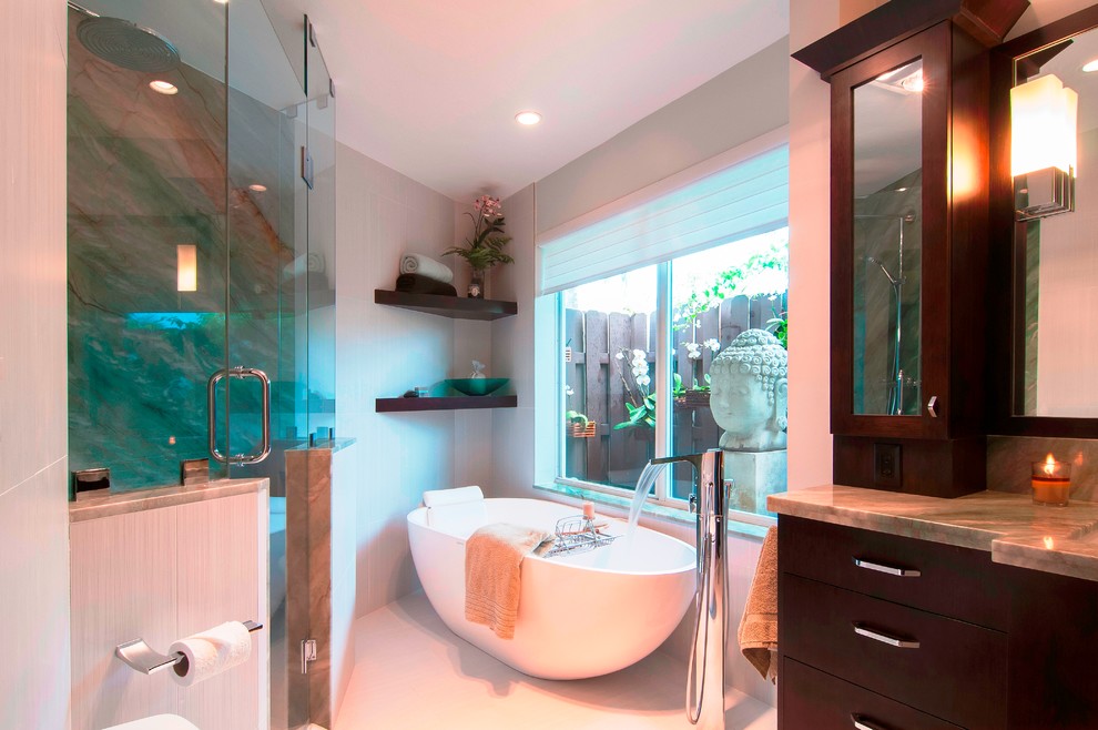 Transitional Bathroom Remodel (Miami, FL) Transitional Bathroom