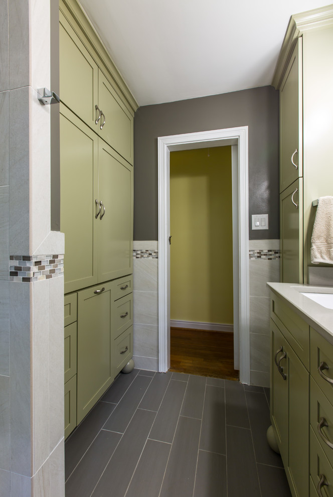 Transitional Bathroom Remodel Richmond, VA Transitional Bathroom