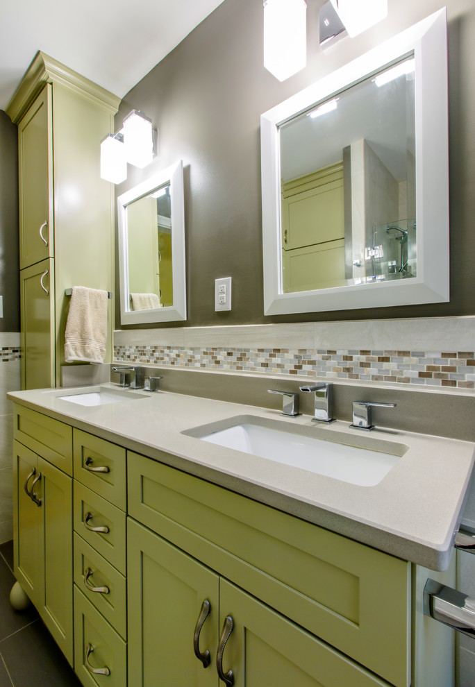 Transitional Bathroom Remodel Richmond, VA Transitional Bathroom