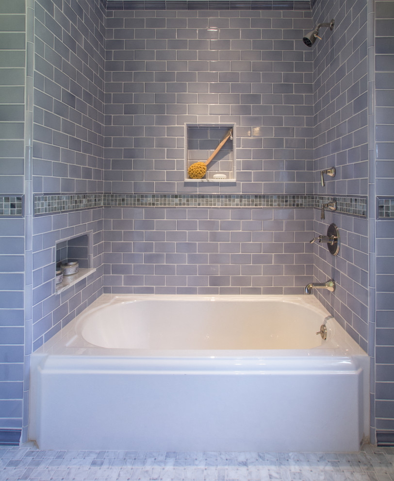 Transitional Colonial Craftsman - Traditional - Bathroom - Los Angeles ...