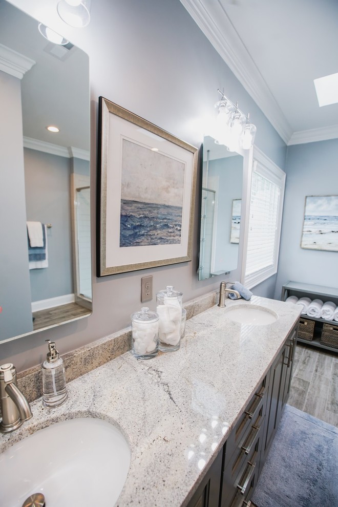 Transitional Home Remodel - Contemporary - Bathroom - Raleigh - by ...
