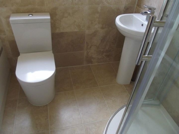 Design ideas for a modern bathroom in Essex.