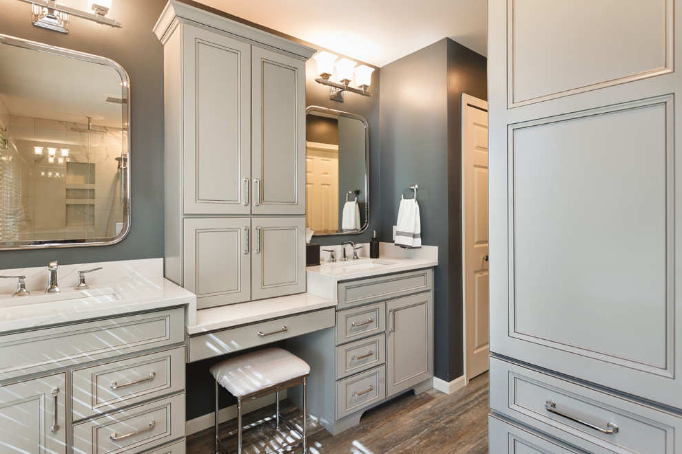 Trending White Bathroom Remodel - Troy, MI - Traditional - Bathroom ...