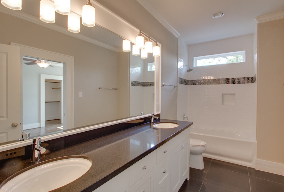 Tulane Historic Remodel in Houston, Texas - Master Bathroom - Modern ...
