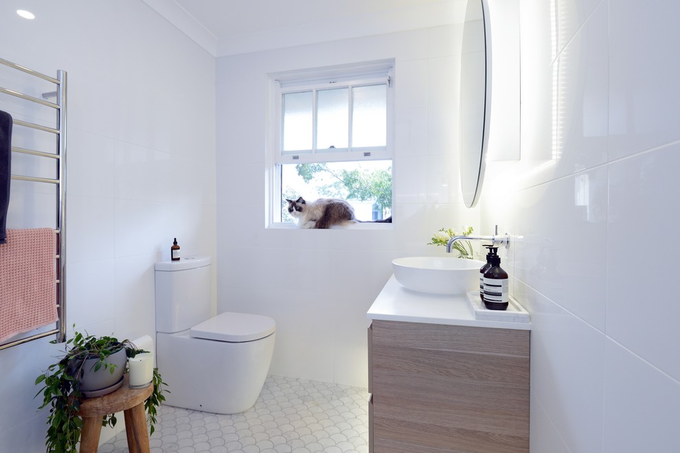 Kleines Modernes Badezimmer in Sydney