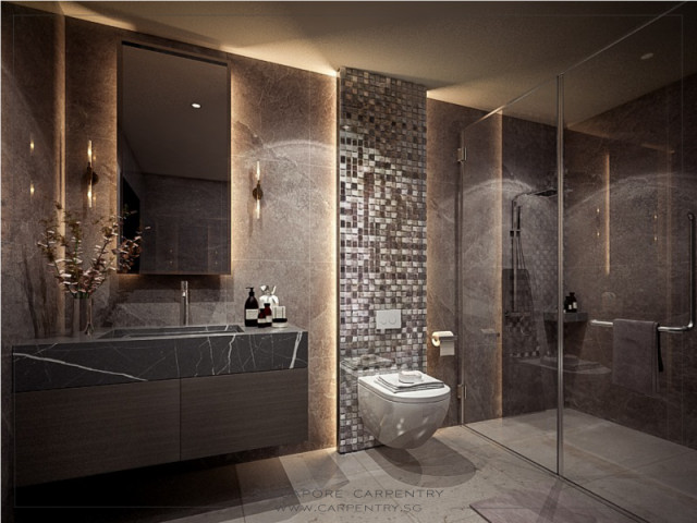 Beautiful Bathrooms: 5 Modern Luxury Bathroom Designs To Inspire You -  Carpentry Singapore