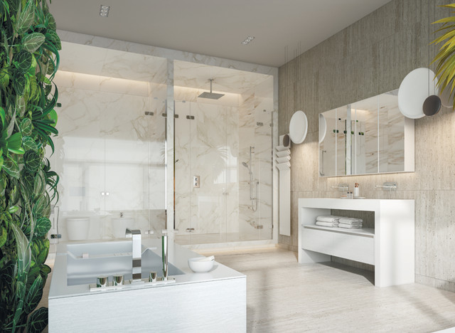 Ultra Modern Master Bath - Modern - Bathroom - Other - by Dezign Market