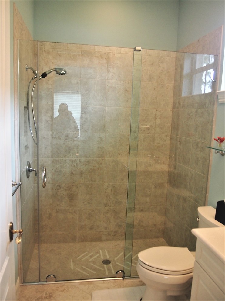UltraSlide Shower Door System Bathroom Miami by Shower Door City