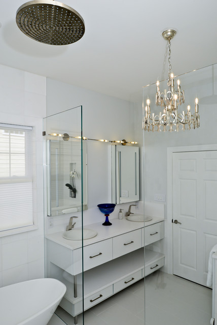 Undeniably a Spa Feeling in a Stunning Master Bathroom Remodel in ...