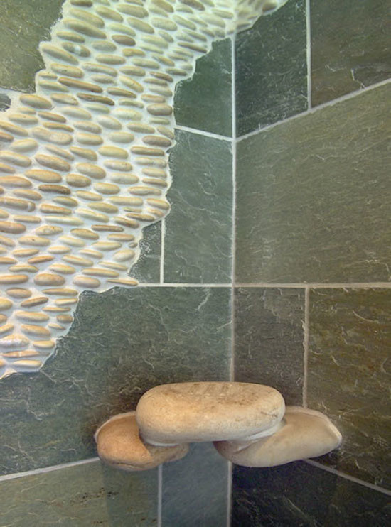 Ispirazione per una stanza da bagno padronale stile americano di medie dimensioni con pareti beige