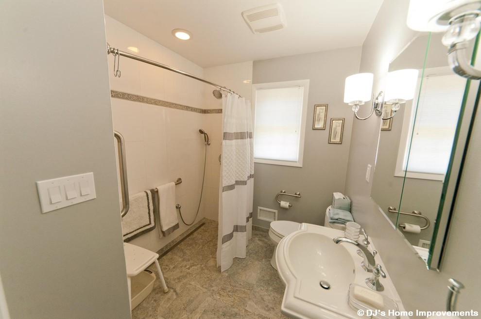 Universal Design Bathroom Remodel by DJ's Home Improvements