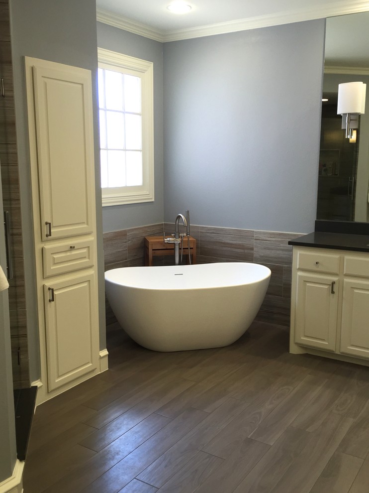 University Park Transitional Master Bathroom Transitional Bathroom