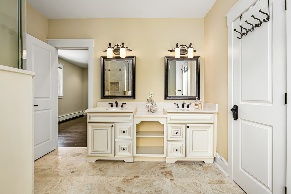Updated Rustic Ranch transformation - Transitional - Bathroom ...