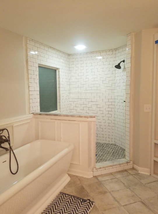 Upgraded Bathrooms Bathroom Atlanta by Bella Carpentry