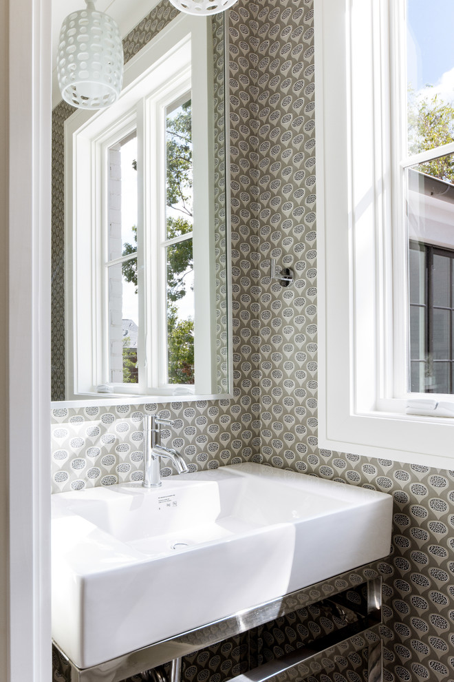Urban Country Transitional Bathroom Dallas by Alford Homes Houzz