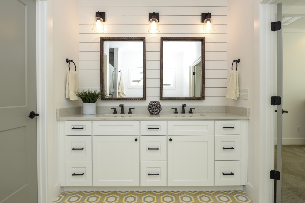 Urban Farmhouse - Farmhouse - Bathroom - Atlanta - by Carl Mattison ...