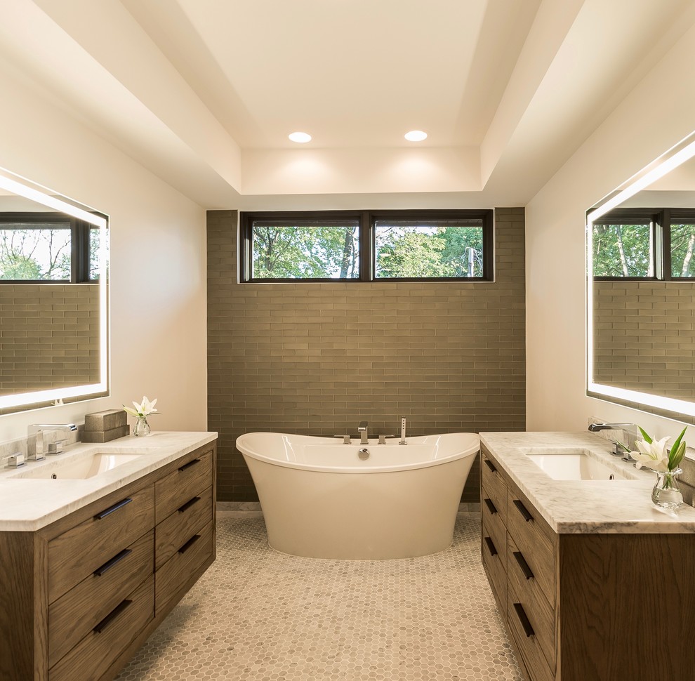 urban infill homes - Contemporary - Bathroom - Detroit - by kevin akey