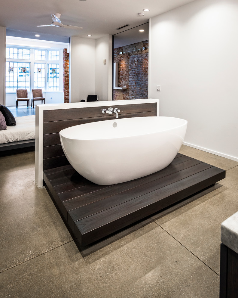Urban Loft by Don Justice Makers Contemporary Bathroom