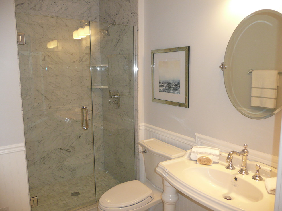 Vacant Property, Grapevine Rd., Gloucester, MA Beach Style Bathroom