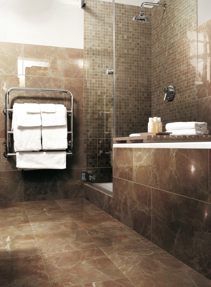 Источник вдохновения для домашнего уюта: ванная комната в стиле шебби-шик