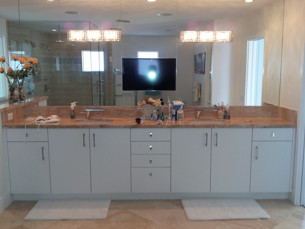 Vanities Transitional Bathroom Miami by designs by Innovative