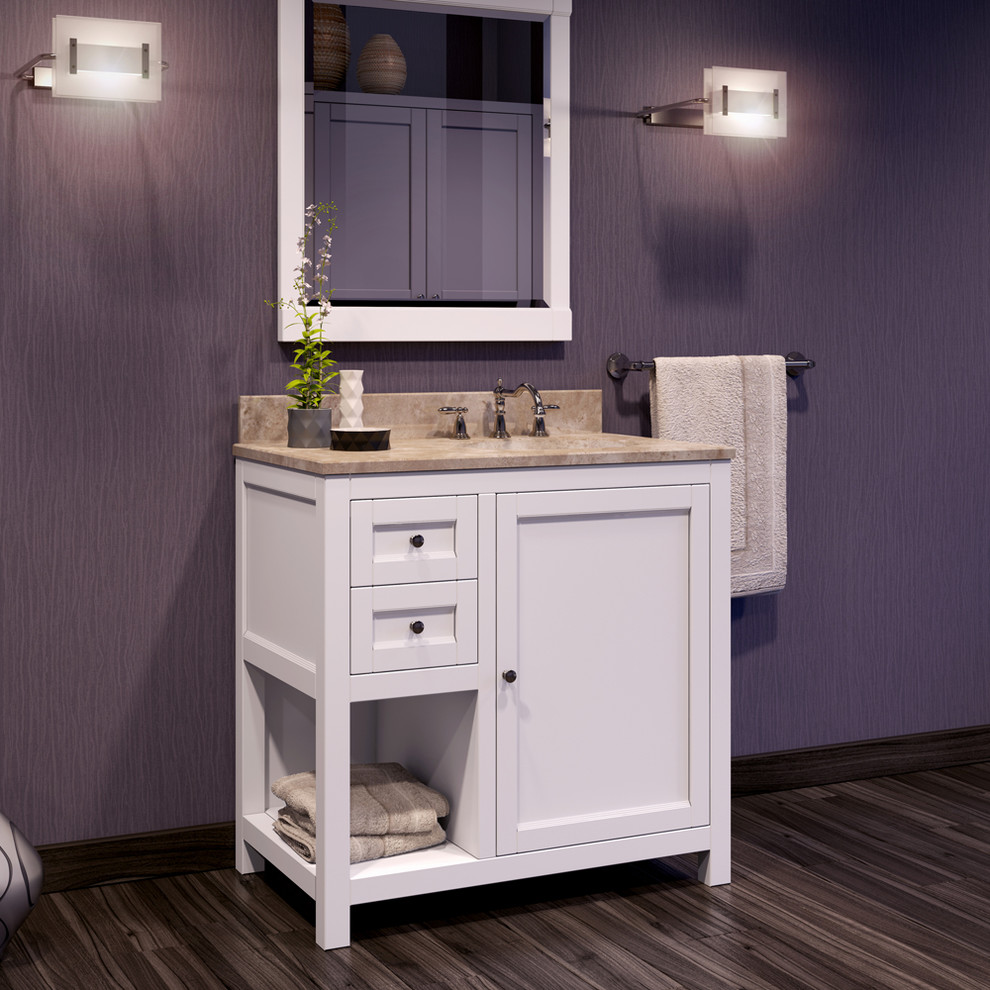 Vanities Traditional Bathroom Orange County by New York