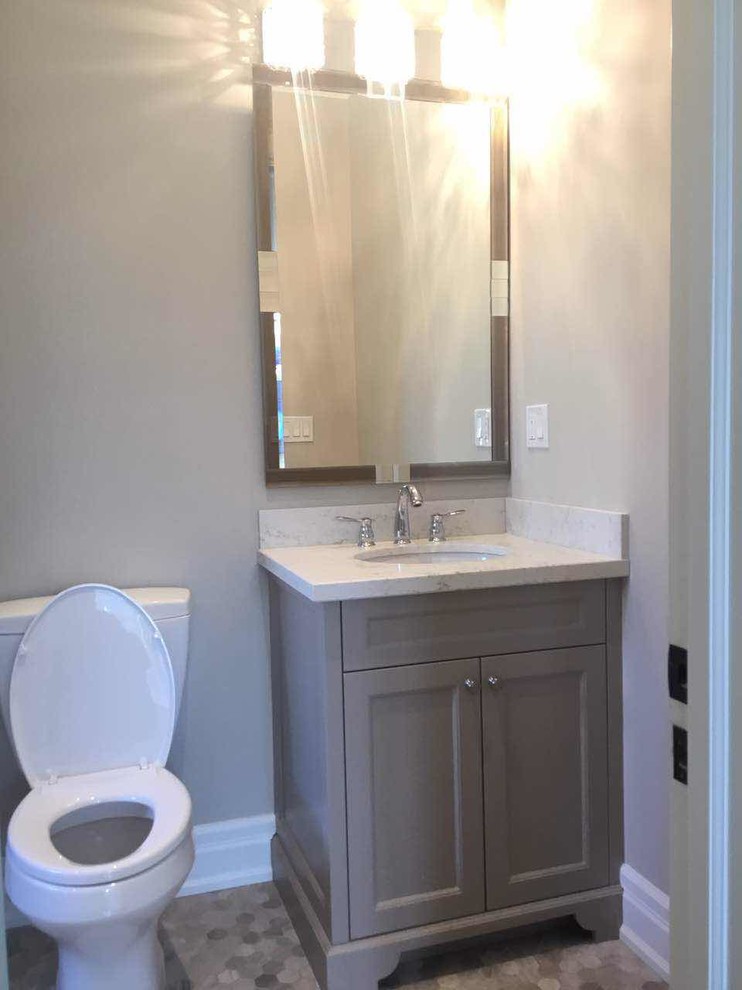 Vanity and laundry room Modern Bathroom Toronto by Neo Kitchen Houzz