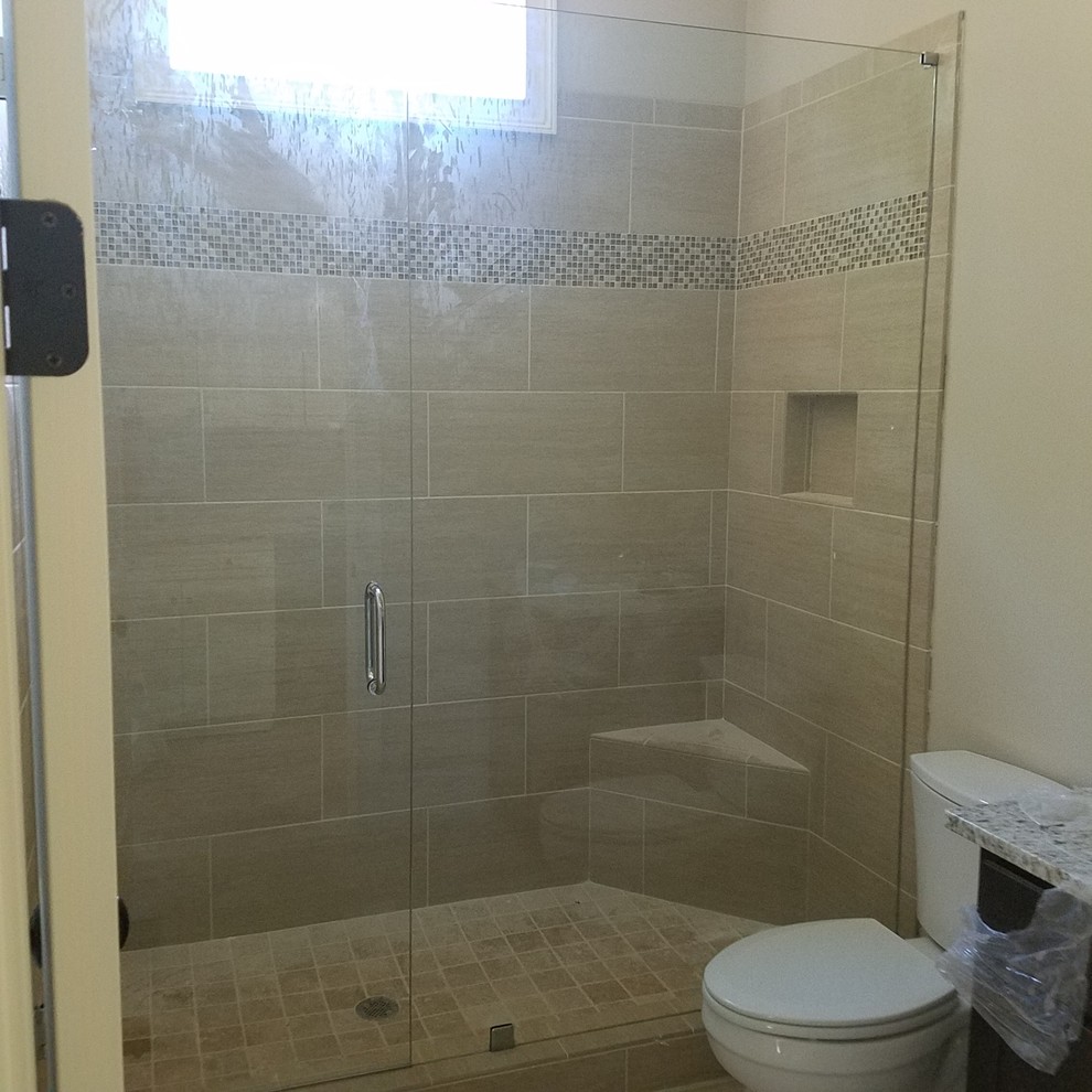 Various Projects Traditional Bathroom Atlanta by Shower Glass