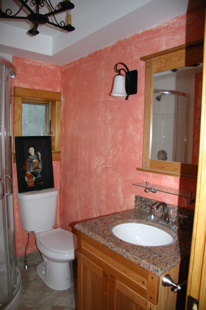 Bathroom - mediterranean bathroom idea in Burlington