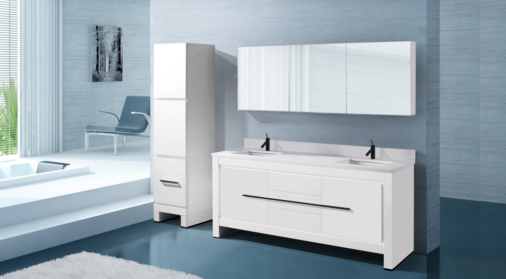 Madeli Vicenza 60 Double Bathroom Vanity