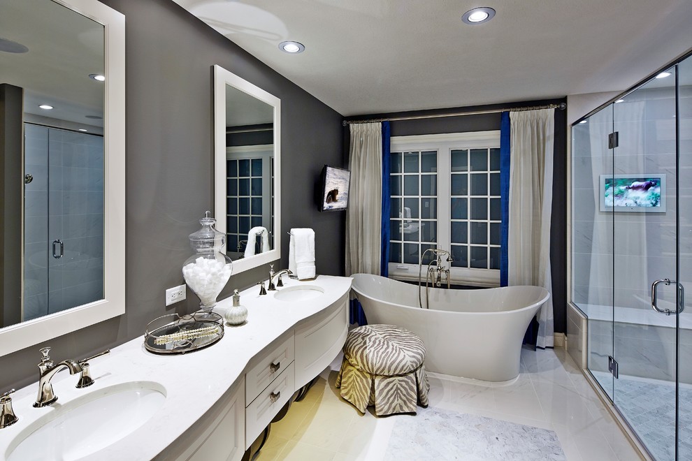 Victorian & Cobalt Blue - Bathroom - Other - by Rick's Custom Cabinets ...