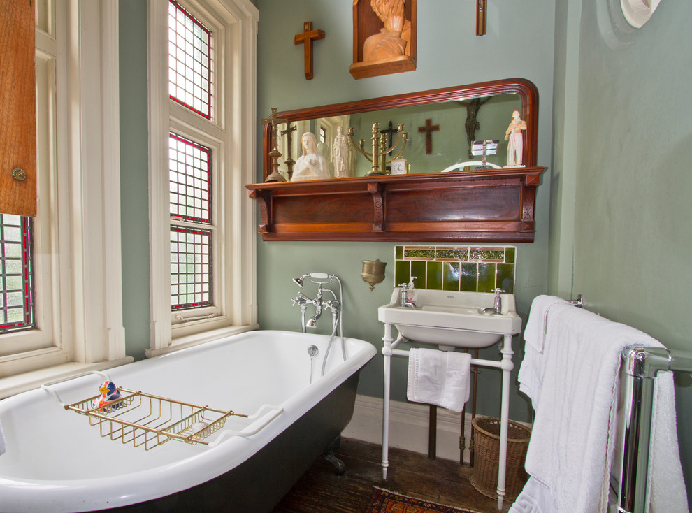 Photo of a traditional bathroom in Cheshire.