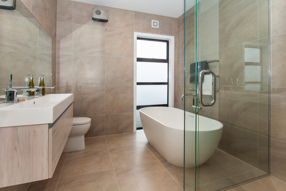Villa Renovation Modern Bathroom Christchurch Houzz