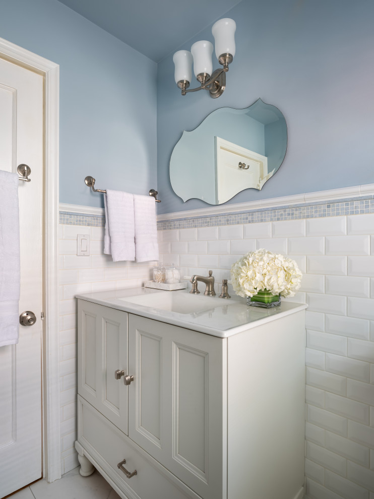 Vintage Bathroom, Forest Hills Gardens, NY Traditional Bathroom