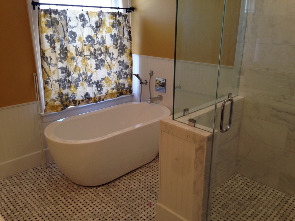Inspiration for a 1960s bathroom remodel in Oklahoma City
