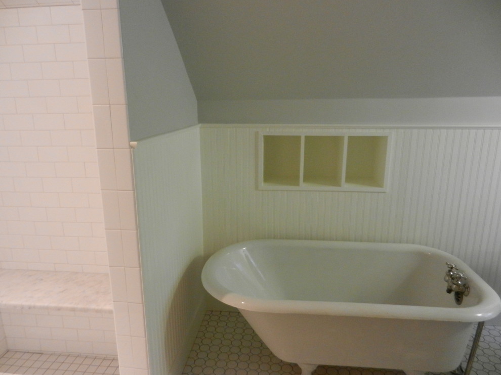 Vintage Bathroom Renovation Traditional Bathroom Boston by Cogs